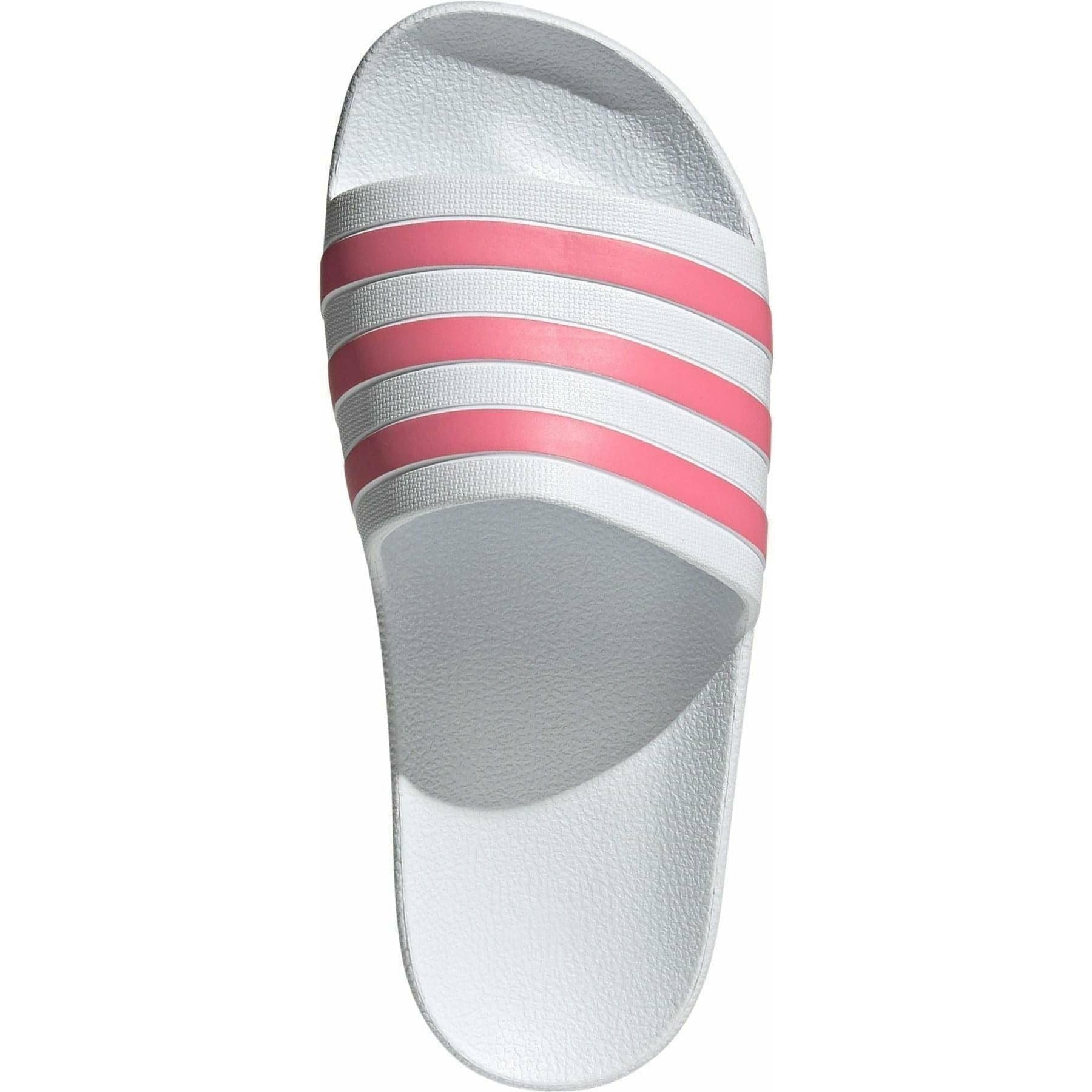 adidas Adilette Aqua Womens Sliders - White - Start Fitness