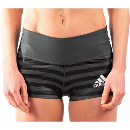 adidas Adizero Booty Womens Short Running Tights - Black - Start Fitness