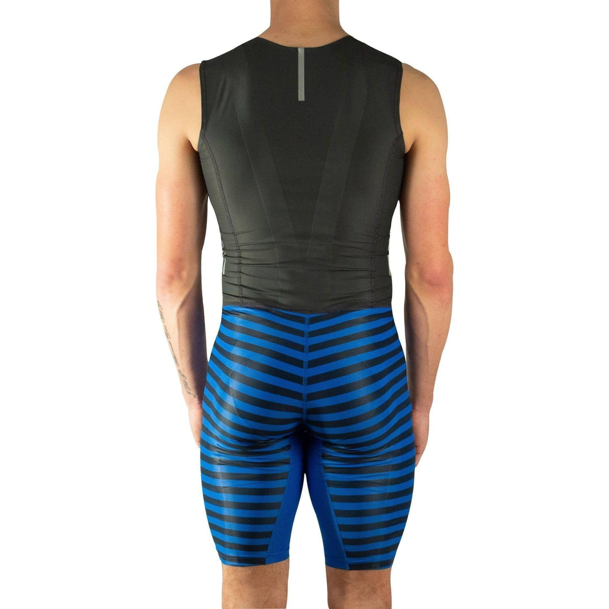adidas Adizero Sleeveless Mens Sprint Suit - Black - Start Fitness