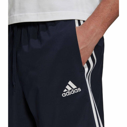 adidas AeroReady Essentials Chelsea 3 Stripe Mens Training Shorts - Navy - Start Fitness