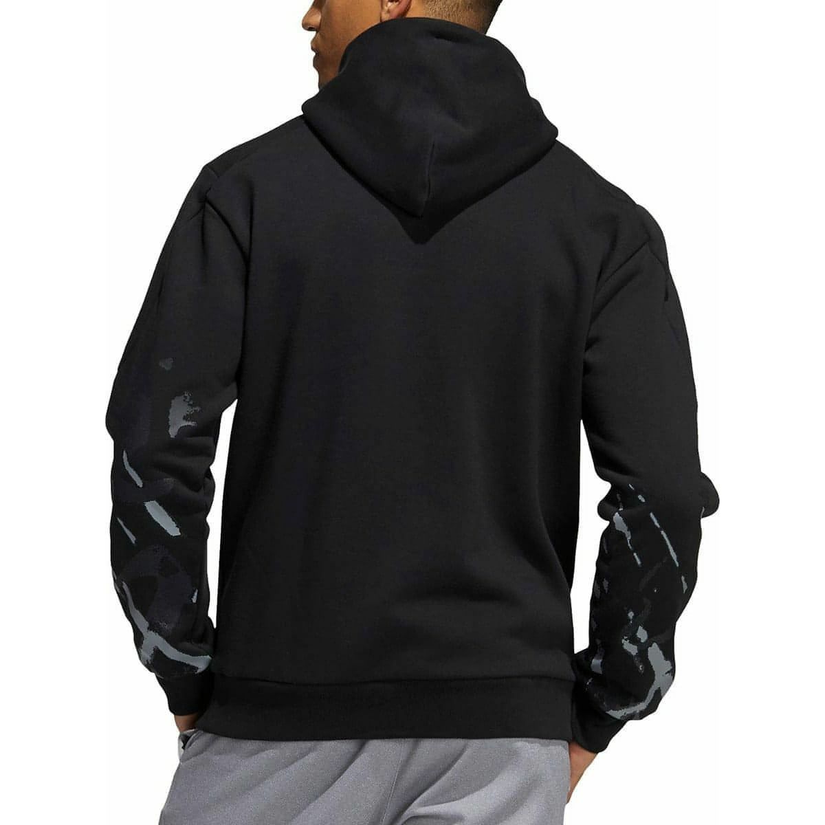 adidas Reverse Retro Future Icons Graphic Mens Hoody - Black - Start Fitness
