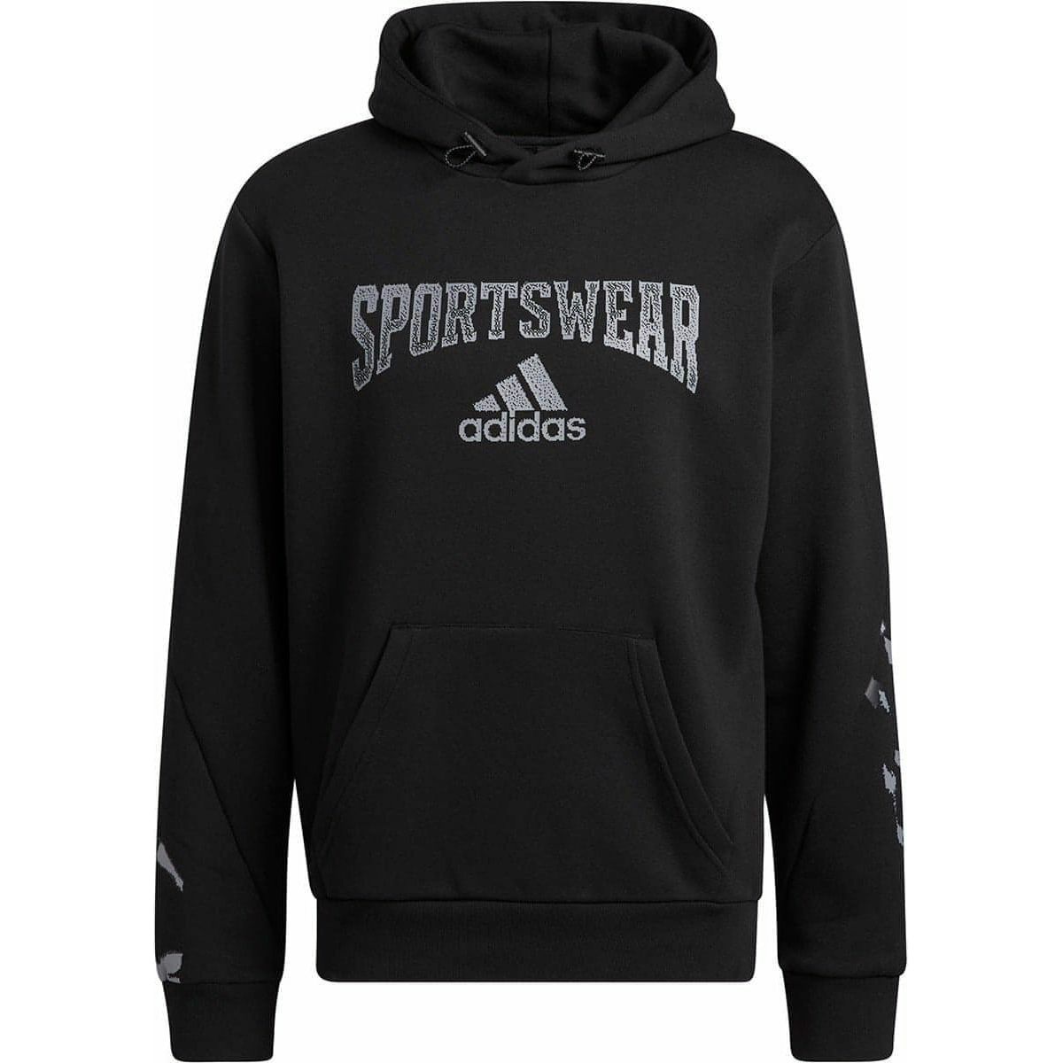 adidas Reverse Retro Future Icons Graphic Mens Hoody - Black - Start Fitness