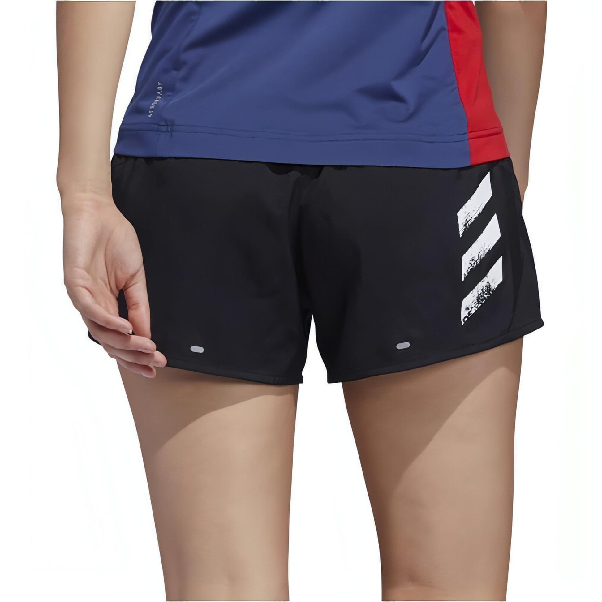 adidas Run It 3 Inch Womens Running Shorts - Black - Start Fitness