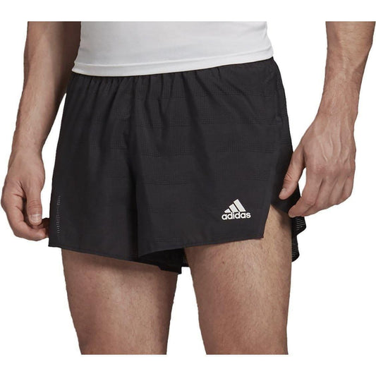 adidas Speed Split Mens Running Shorts - Black - Start Fitness
