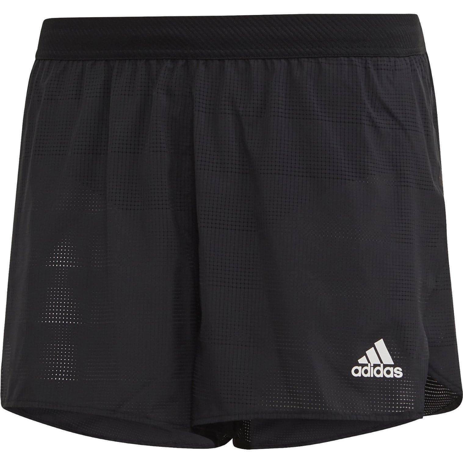 adidas Speed Split Mens Running Shorts - Black - Start Fitness