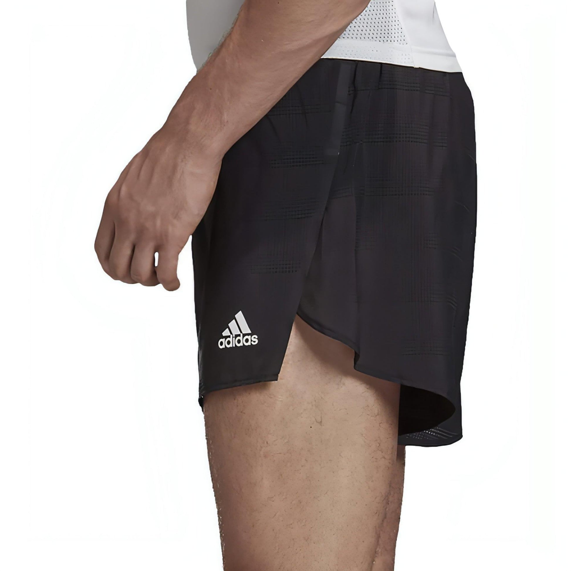 adidas Speed Split Mens Running Shorts - Black - Start Fitness