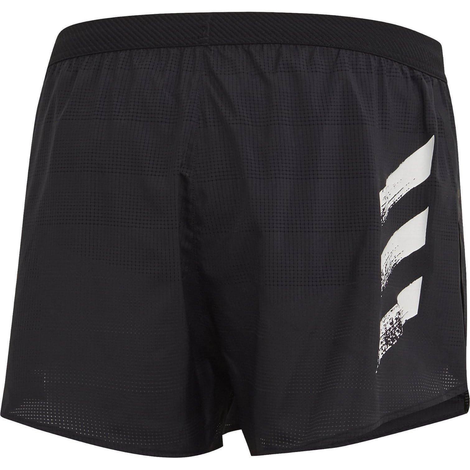 adidas Speed Split Mens Running Shorts - Black - Start Fitness