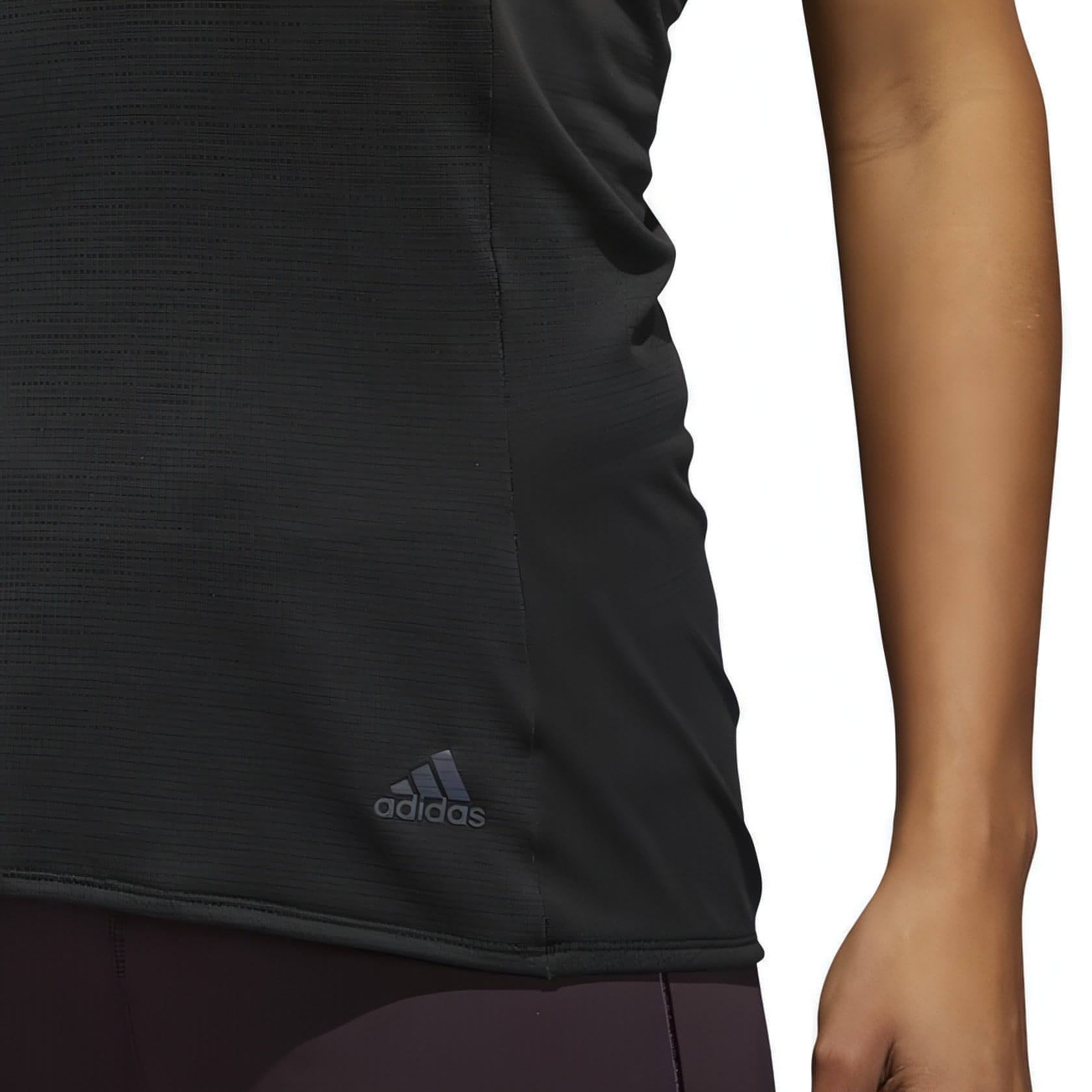 adidas Supernova Womens Running Vest Tank Top - Black - Start Fitness