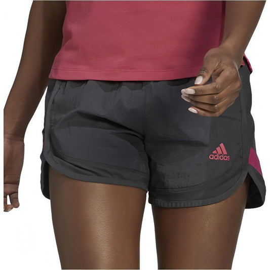adidas Ultra 4 Inch Womens Running Shorts - Grey - Start Fitness