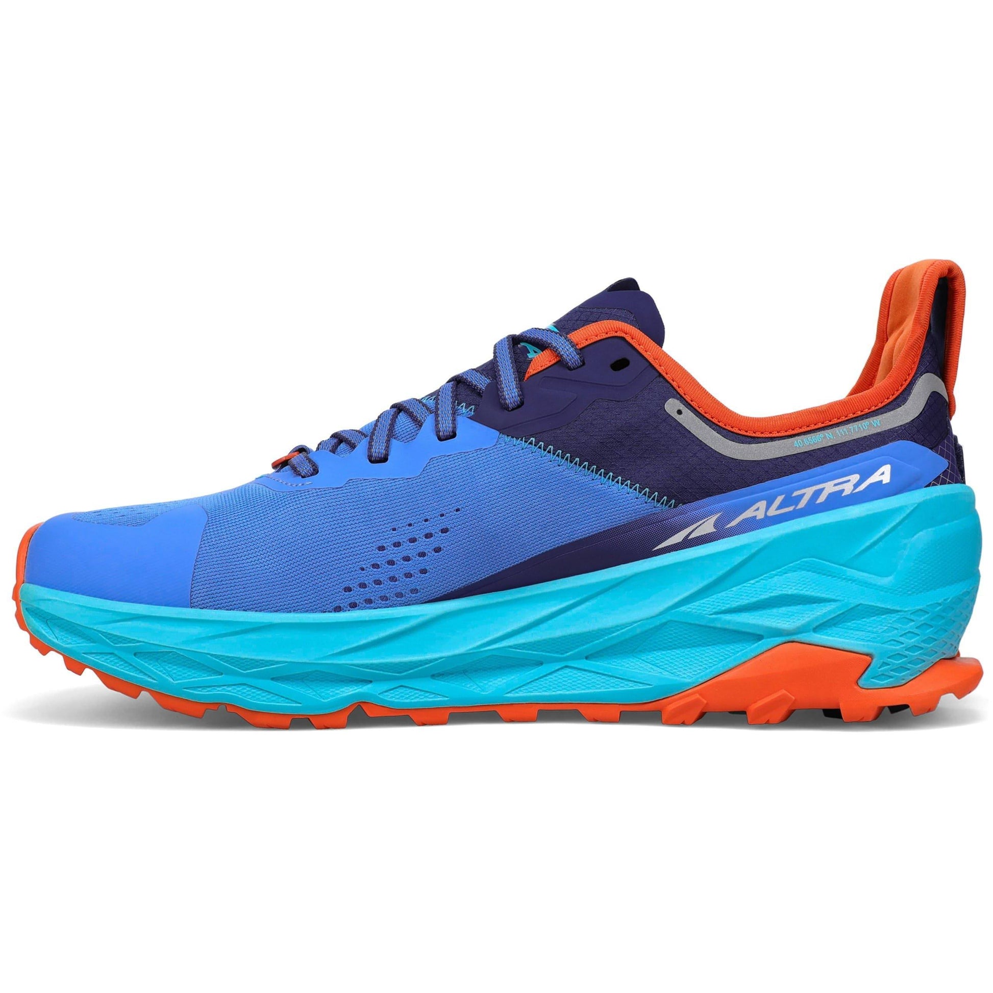Altra Olympus 5 Mens Trail Running Shoes - Blue – Start Fitness
