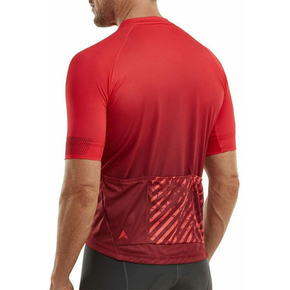 Altura Airstream Short Sleeve Mens Cycling Jersey - Red - Start Fitness