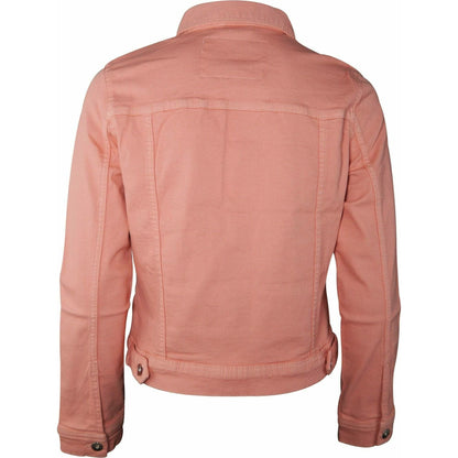 Amara Reya AR Feather Womens Denim Jacket - Pink - Start Fitness