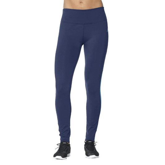 Asics 7/8 Womens Running Tights - Blue - Start Fitness