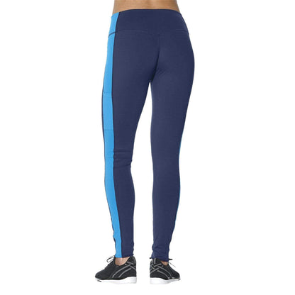 Asics 7/8 Womens Running Tights - Blue - Start Fitness