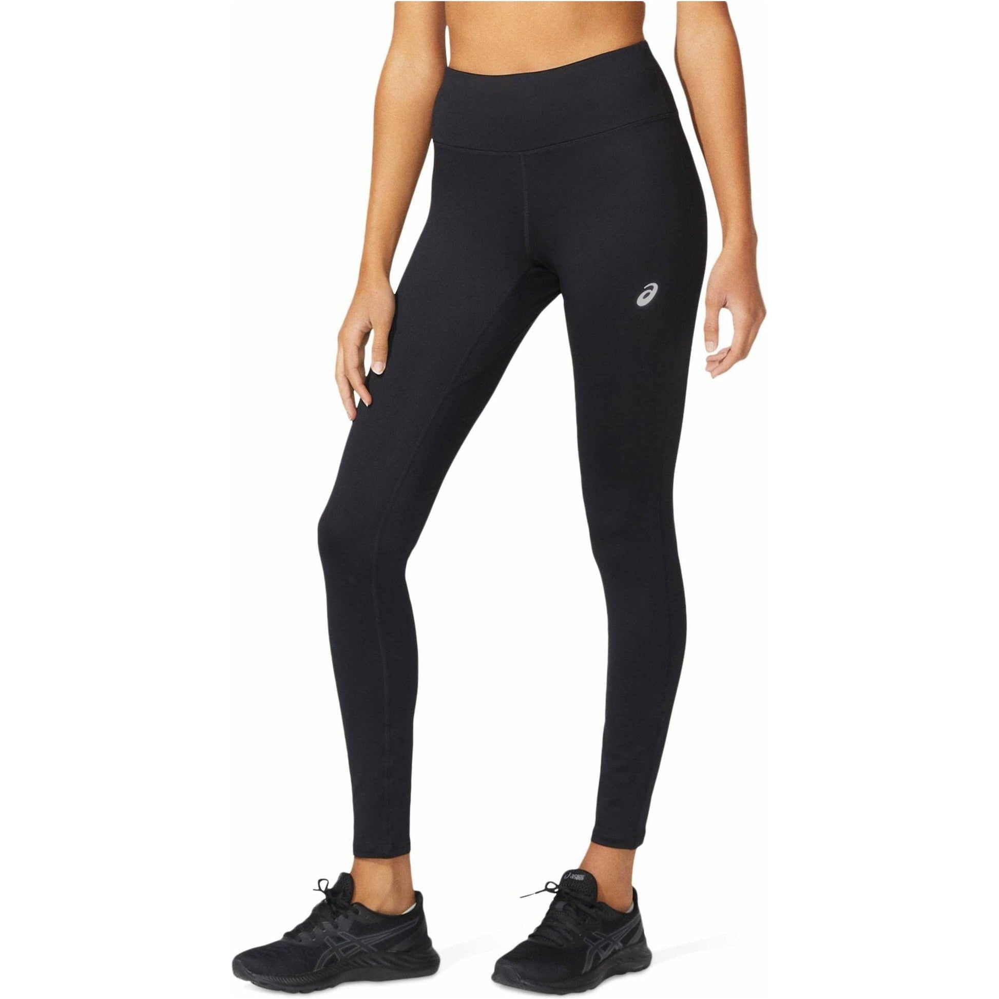 Asics Core Womens Long Running Tights - Black - Start Fitness