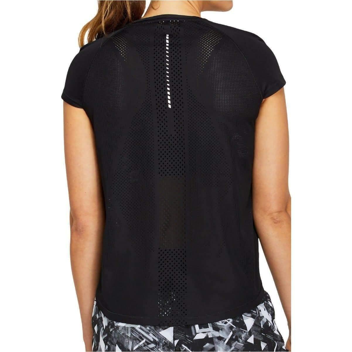 Asics Future Tokyo Ventilate Short Sleeve Womens Running Top - Black - Start Fitness