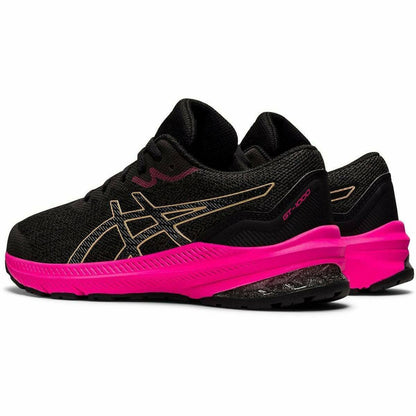 Asics GT 1000 11 GS Junior Running Shoes - Black - Start Fitness