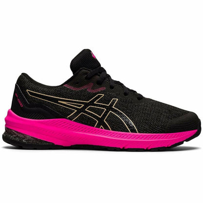 Asics GT 1000 11 GS Junior Running Shoes - Black - Start Fitness