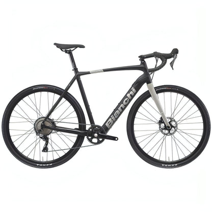 Bianchi Impulso E-Allroad GRX600 40 Electric Gravel Bike 2022 - Black - Start Fitness