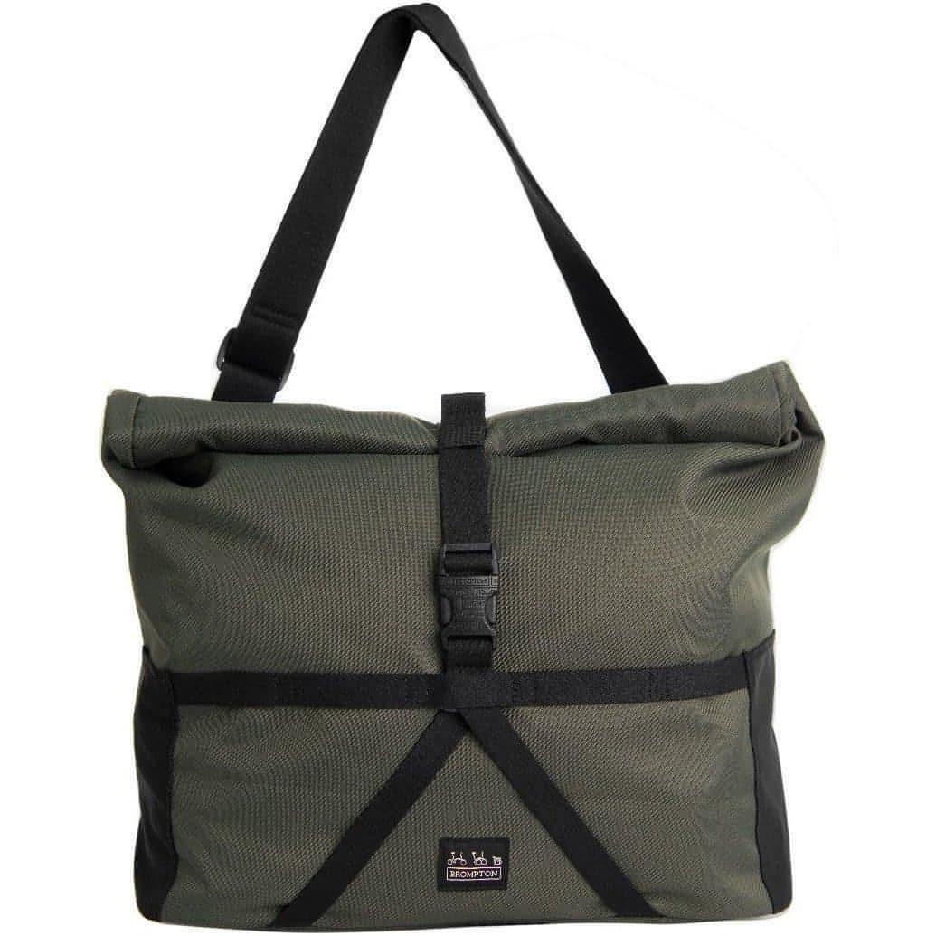 Brompton Borough Medium Roll Top Cycling Bag - Green 5053099023820 - Start Fitness