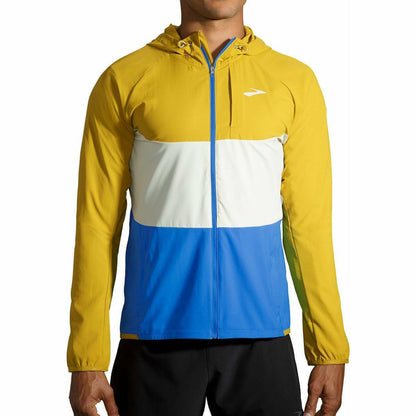 Brooks Canopy Mens Running Jacket - Yellow - Start Fitness