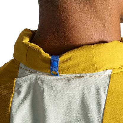 Brooks Canopy Mens Running Jacket - Yellow - Start Fitness