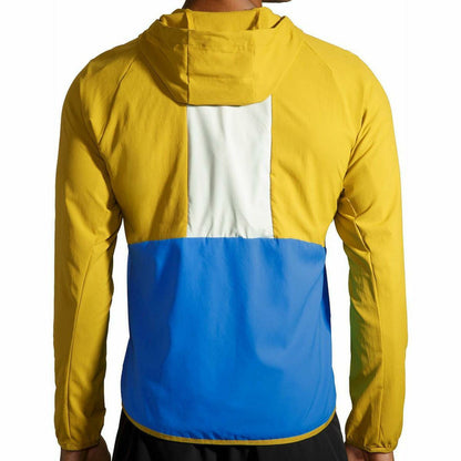 Brooks Canopy Mens Running Jacket - Yellow - Start Fitness