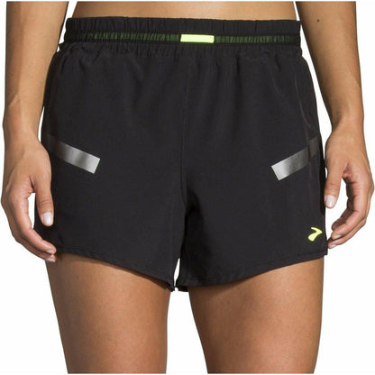 Brooks Carbonite 4 Inch Womens Running Shorts - Black 190340923913 - Start Fitness