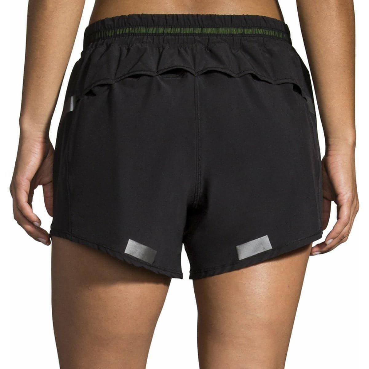 Brooks Carbonite 4 Inch Womens Running Shorts - Black - Start Fitness