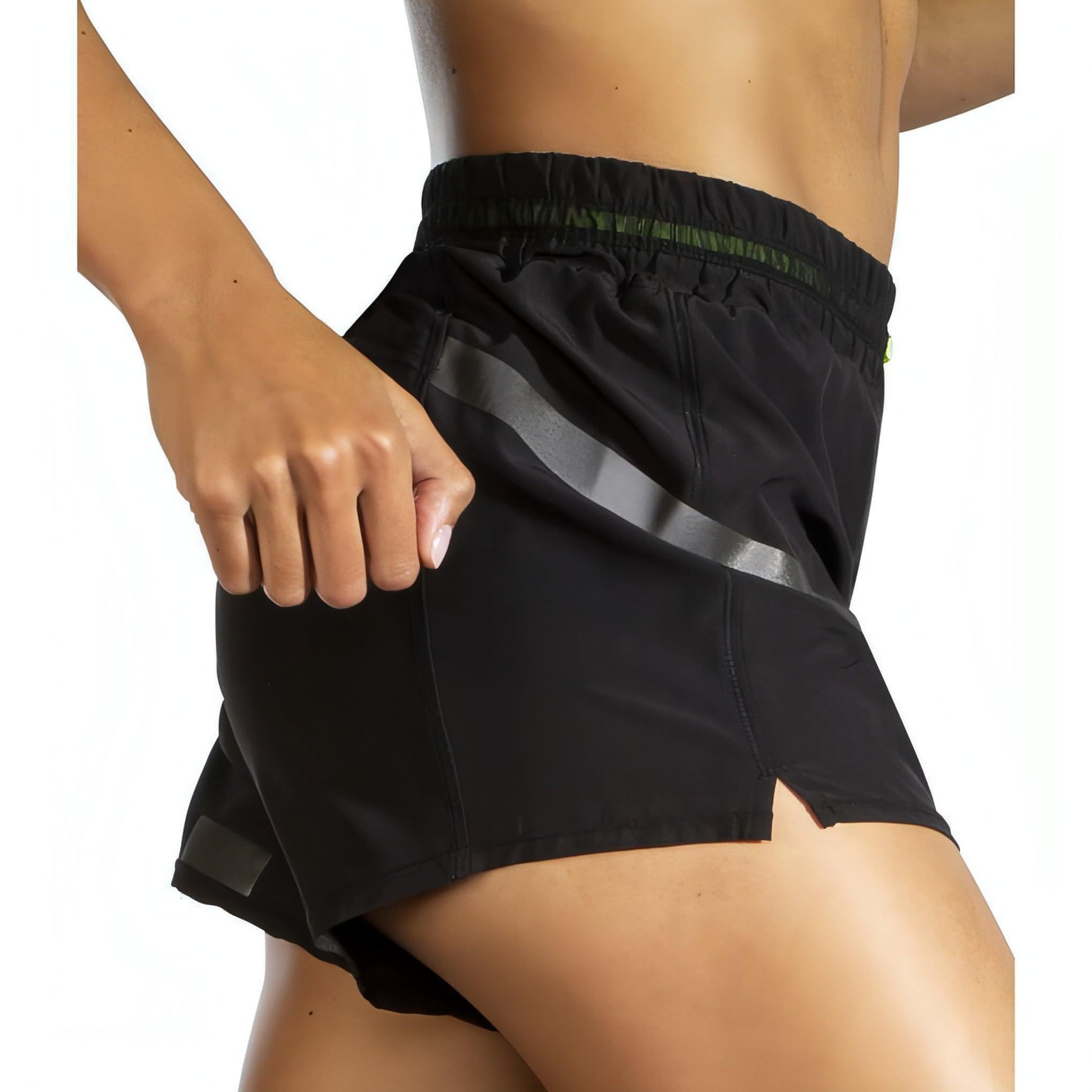 Brooks Carbonite 4 Inch Womens Running Shorts - Black - Start Fitness