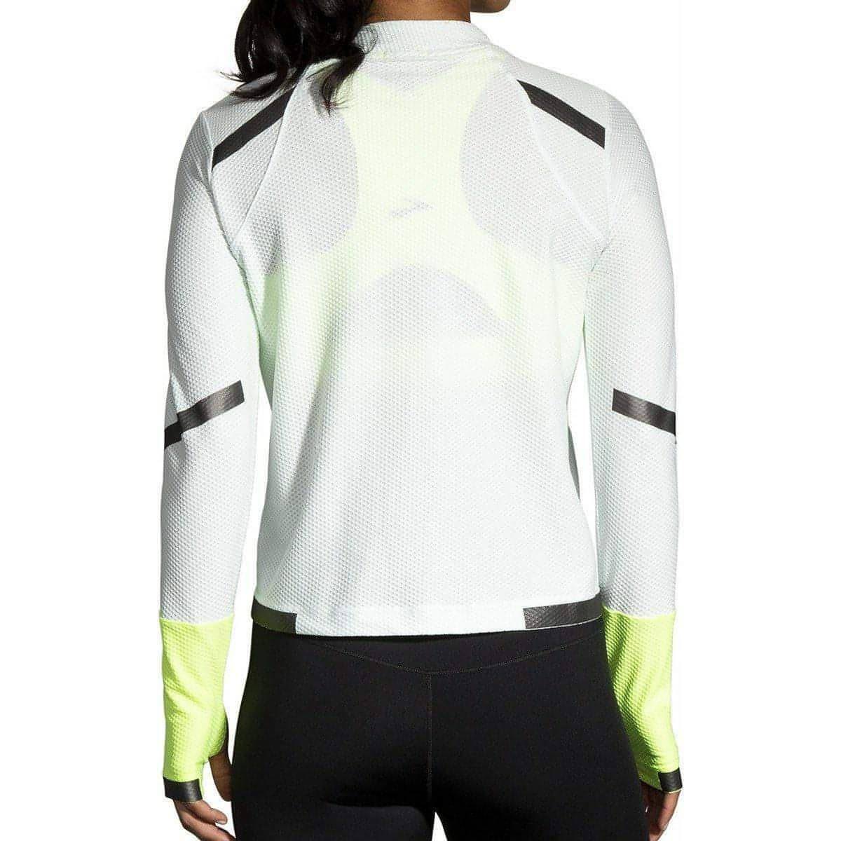 Brooks Carbonite Long Sleeve Womens Running Top - Grey - Start Fitness