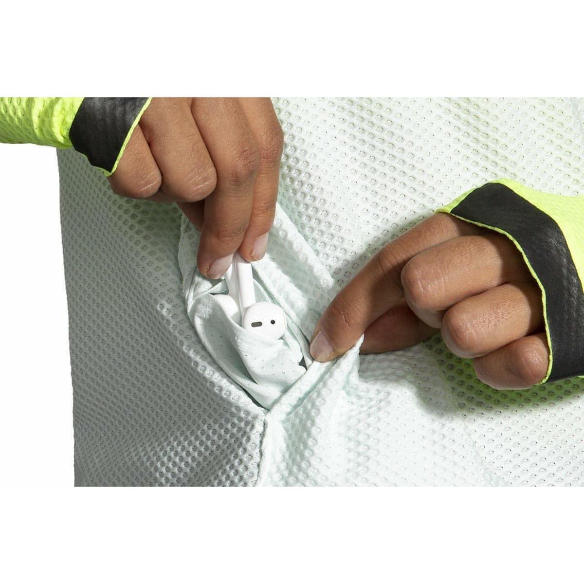Brooks Carbonite Long Sleeve Womens Running Top - Grey - Start Fitness