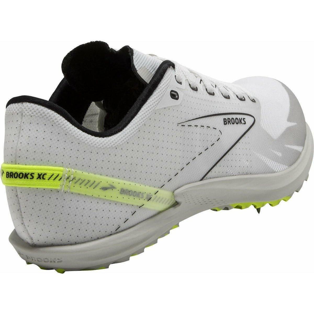Brooks Draft XC Cross Country Running Spikes - White - Start Fitness