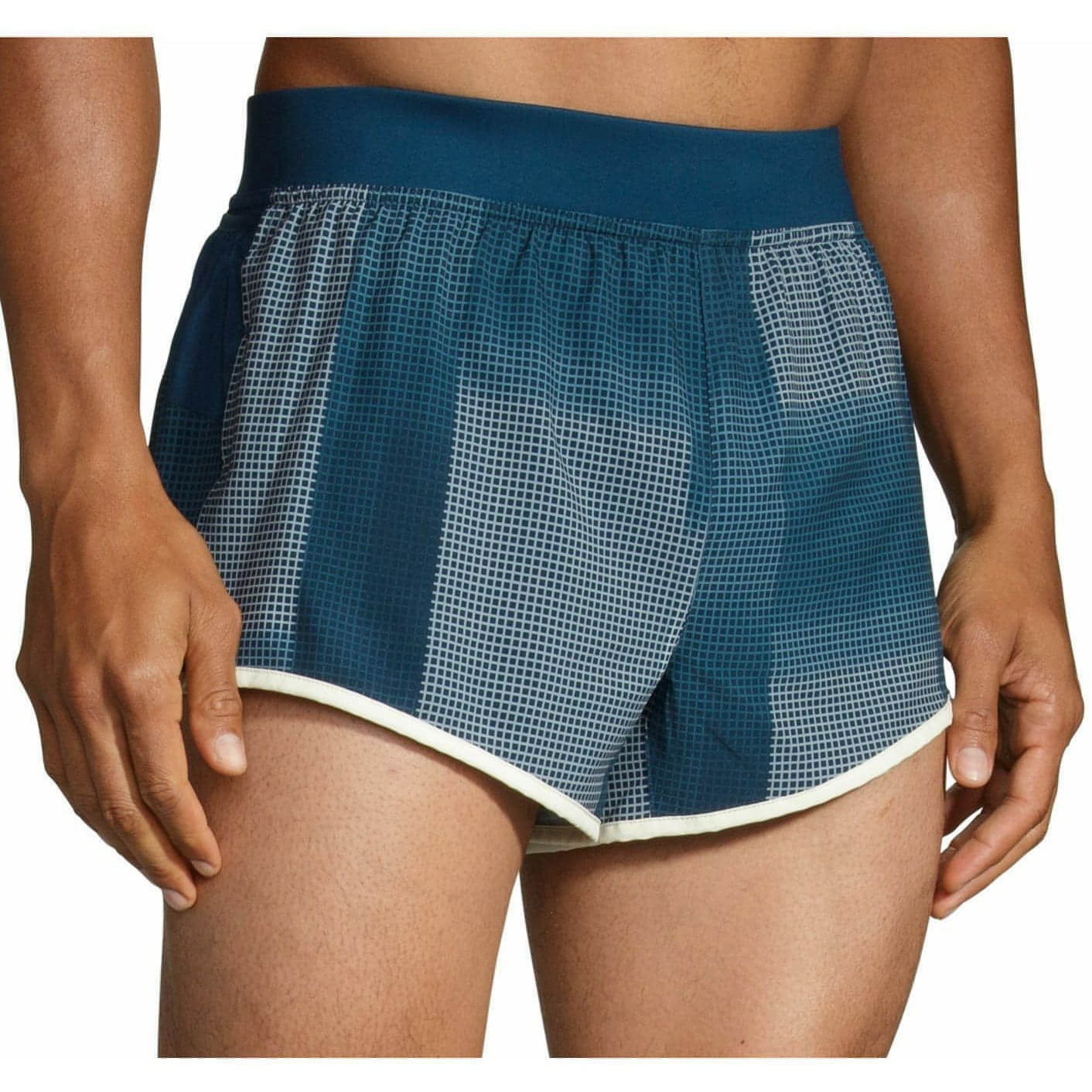 Brooks Sherpa 3 Inch Split Mens Running Shorts - Blue - Start Fitness