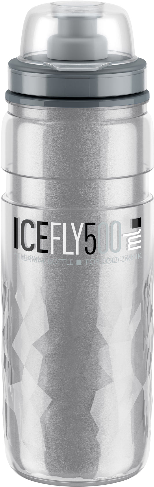 Elite Ice Fly 500ml Thermal Water Bottle - Smoke