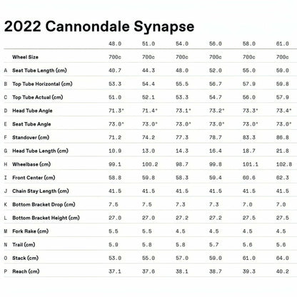 Cannondale Synapse Carbon 4 Carbon Road Bike 2022 - Black - Start Fitness