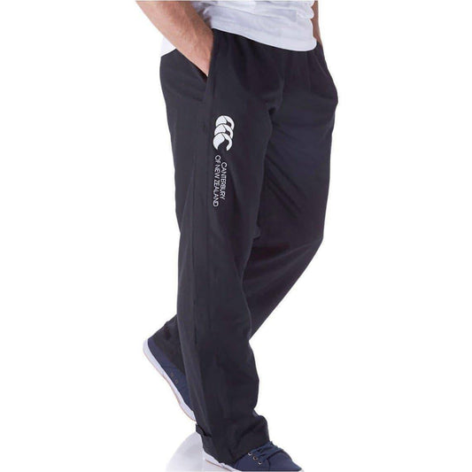 Canterbury Open Hem Mens Stadium Pants - Black - Start Fitness