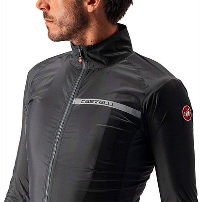 Castelli Squadra Stretch Mens Cycling Jacket - Black - Start Fitness