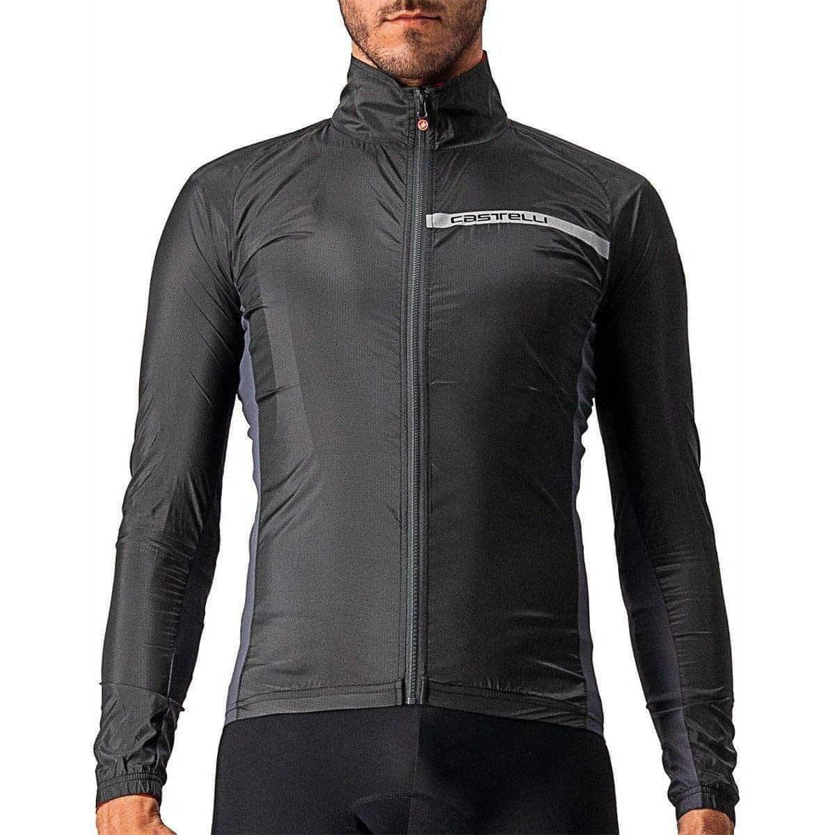 Castelli Squadra Stretch Mens Cycling Jacket - Black - Start Fitness