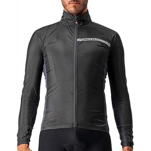 Castelli Squadra Stretch Mens Cycling Jacket - Black - Start Fitness