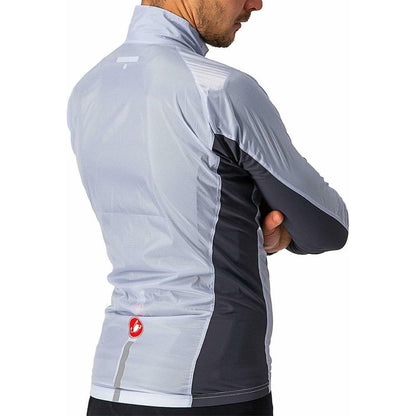 Castelli Squadra Stretch Mens Cycling Jacket - Silver - Start Fitness