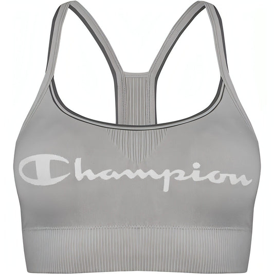 Champion Seamless Womens Sports Bra - Grey 3610861767126 - Start Fitness