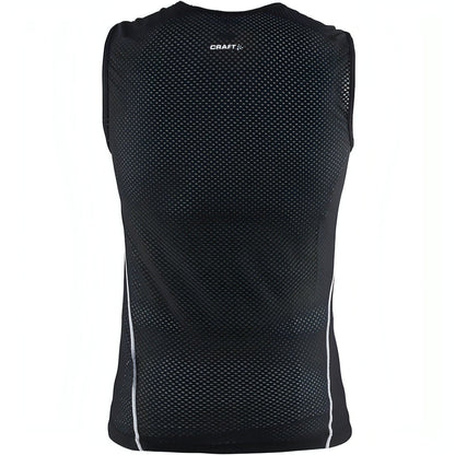 Craft Cool Mesh SuperLight Mens Sleeveless Baselayer - Black - Start Fitness