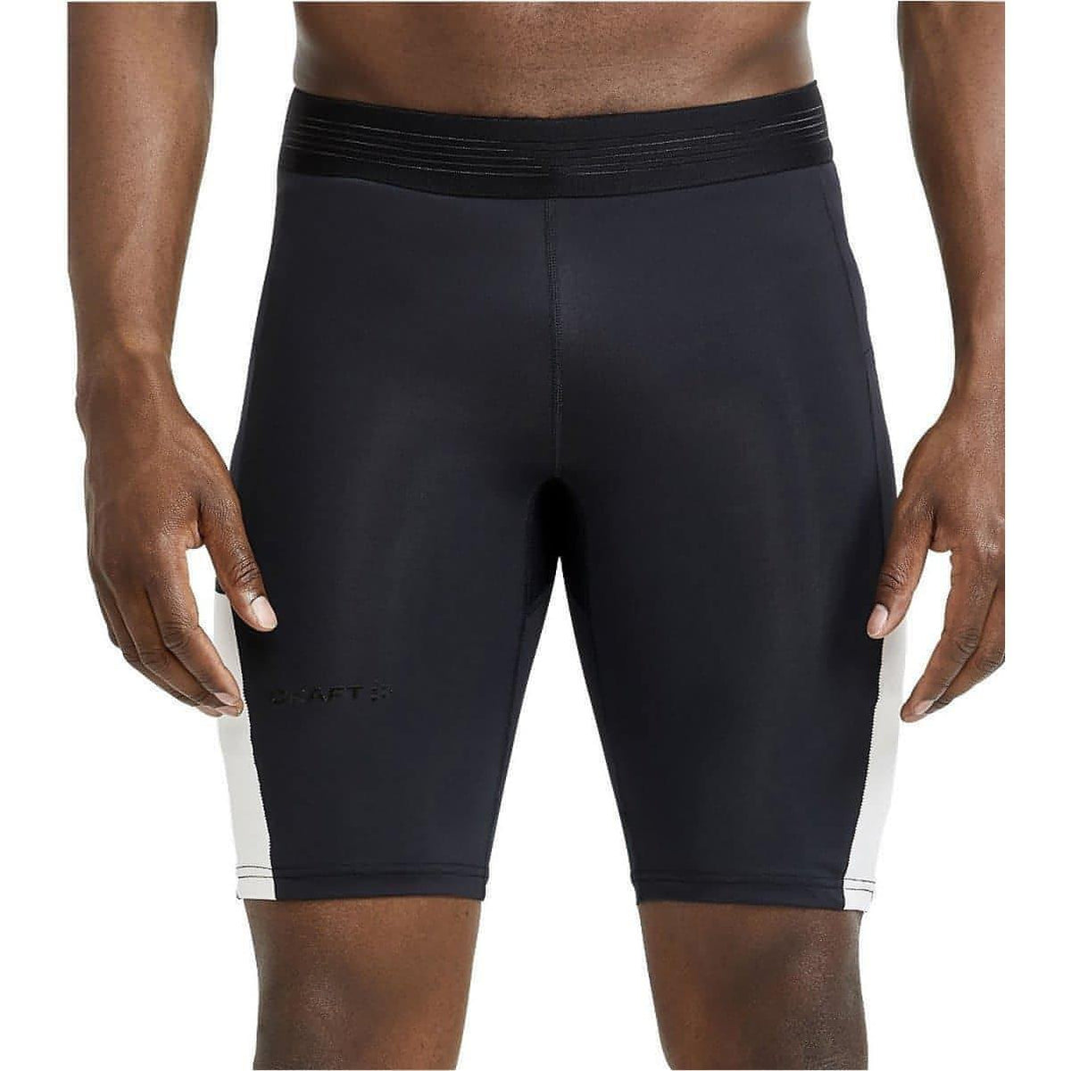 Craft PRO Hypervent Mens Short Running Tights - Black - Start Fitness