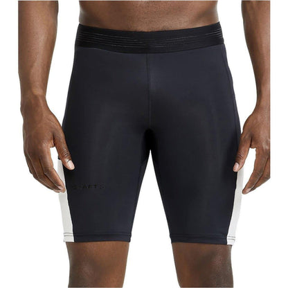 Craft PRO Hypervent Mens Short Running Tights - Black - Start Fitness