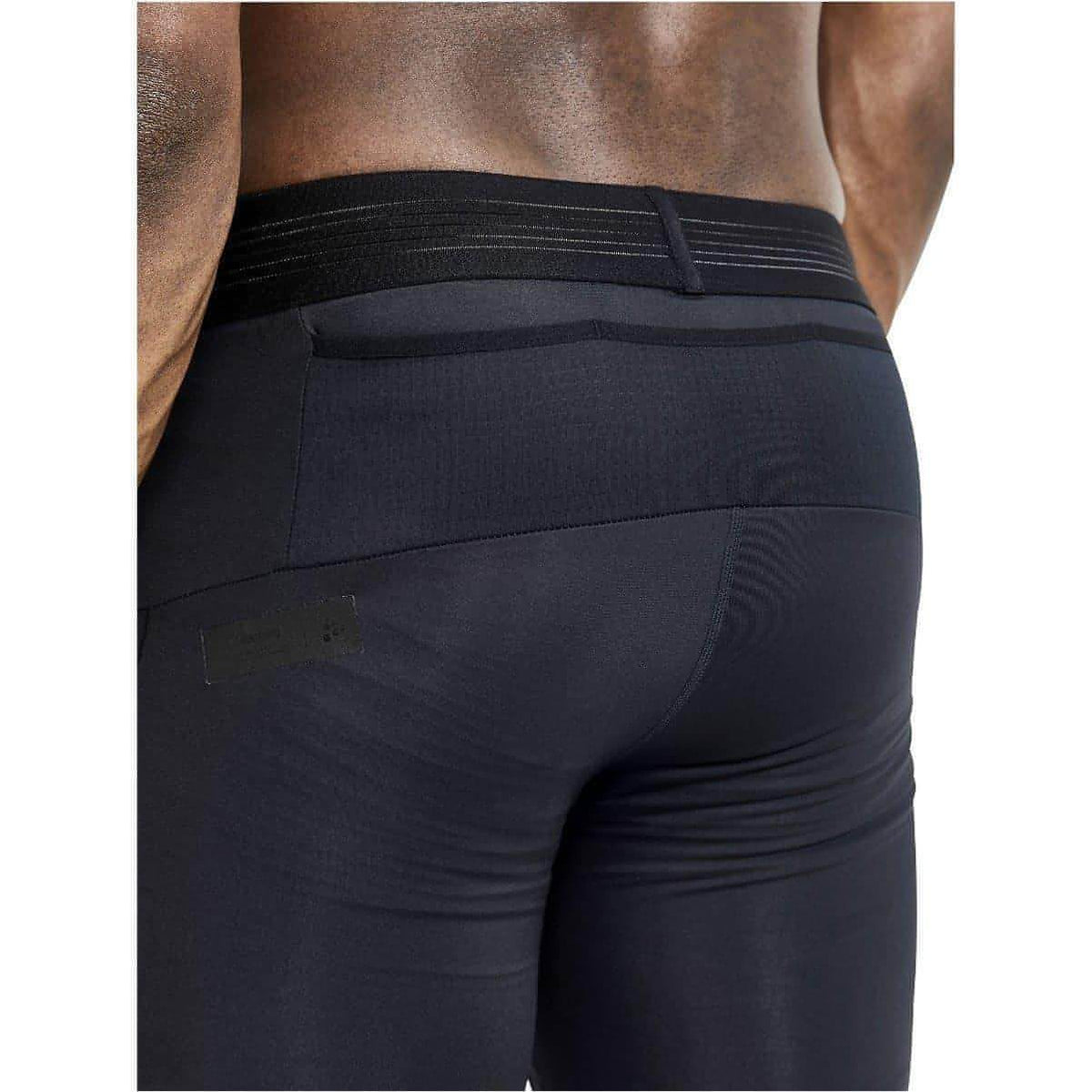 Craft PRO Hypervent Mens Short Running Tights - Black - Start Fitness