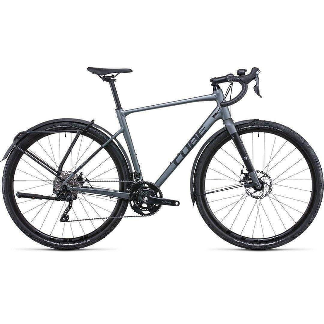 Cube Nuroad Pro FE Gravel Bike 2022 - Grey - Start Fitness