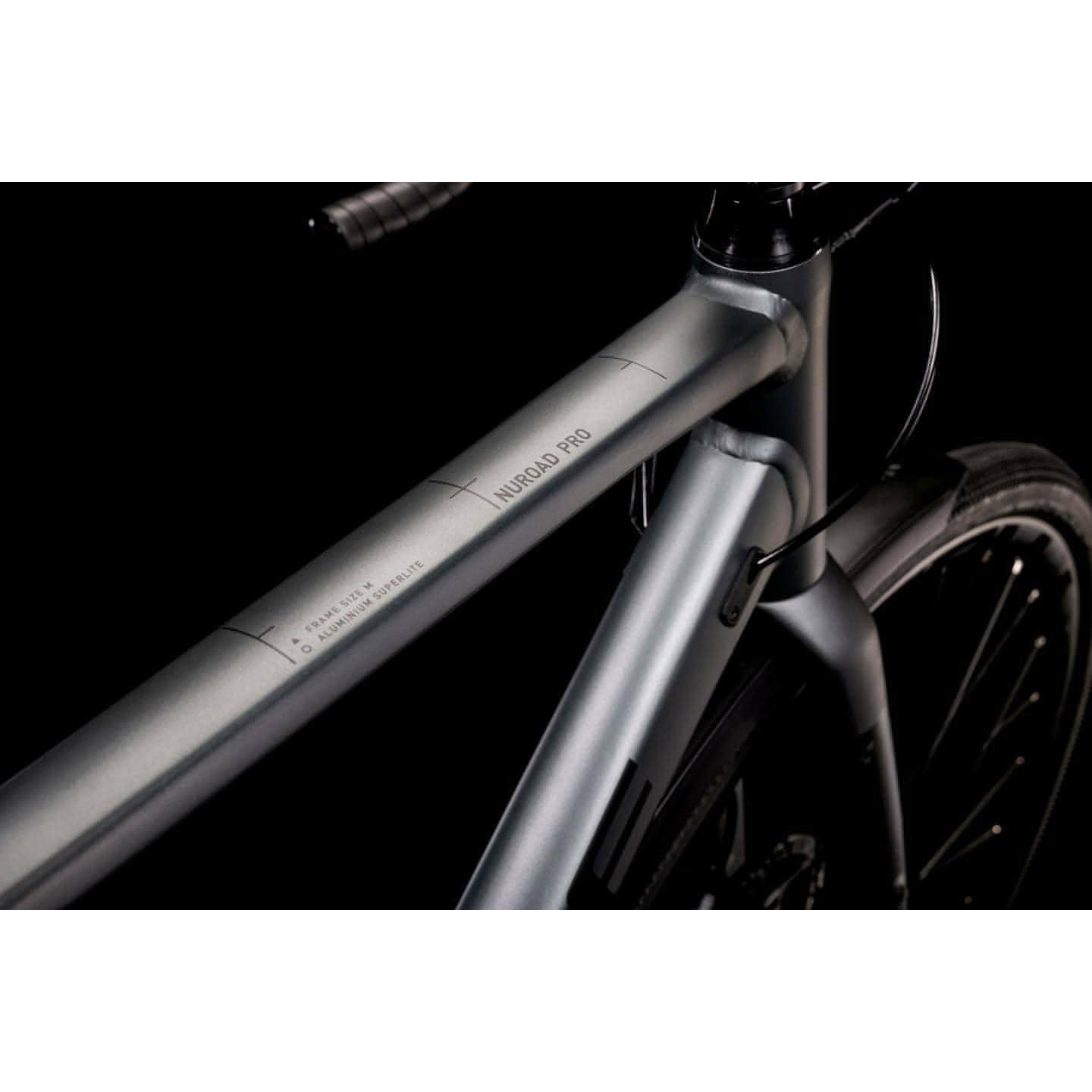 Cube Nuroad Pro FE Gravel Bike 2022 - Grey - Start Fitness
