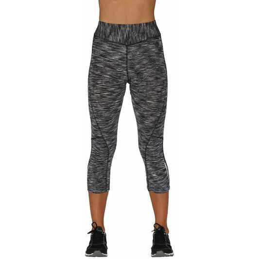 Dare2B Canny 3/4 Capri Womens Cycling Tights - Grey - Start Fitness