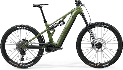 Merida eOne-Eighty 900 Electric Full Suspension Mountain Bike 2025 - Glossy Anaconda Green
